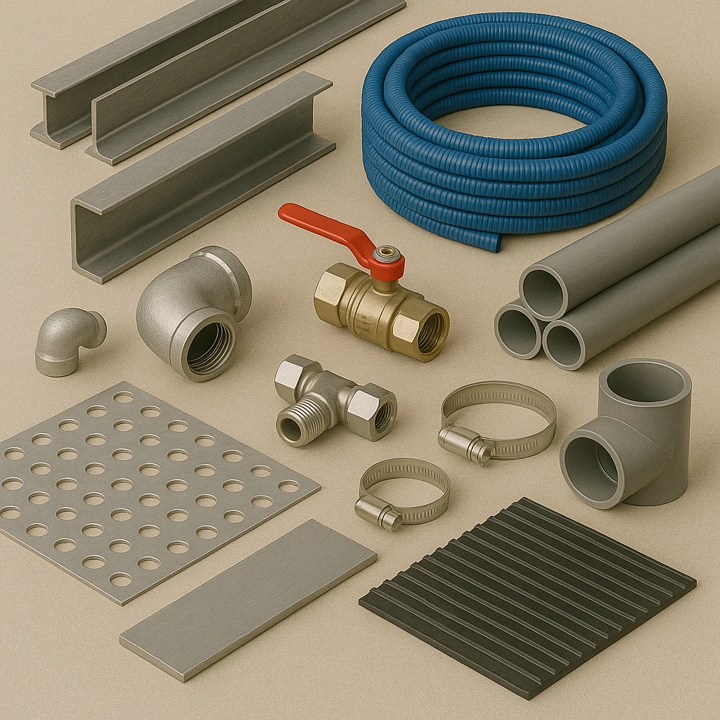 Materiales industriales y construcción