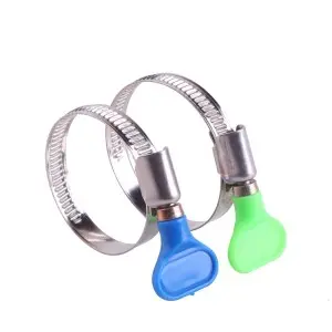 German Type Hose Clamp With Handle - 12mm