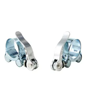 Single Bolt Pipe Clamp With Handle